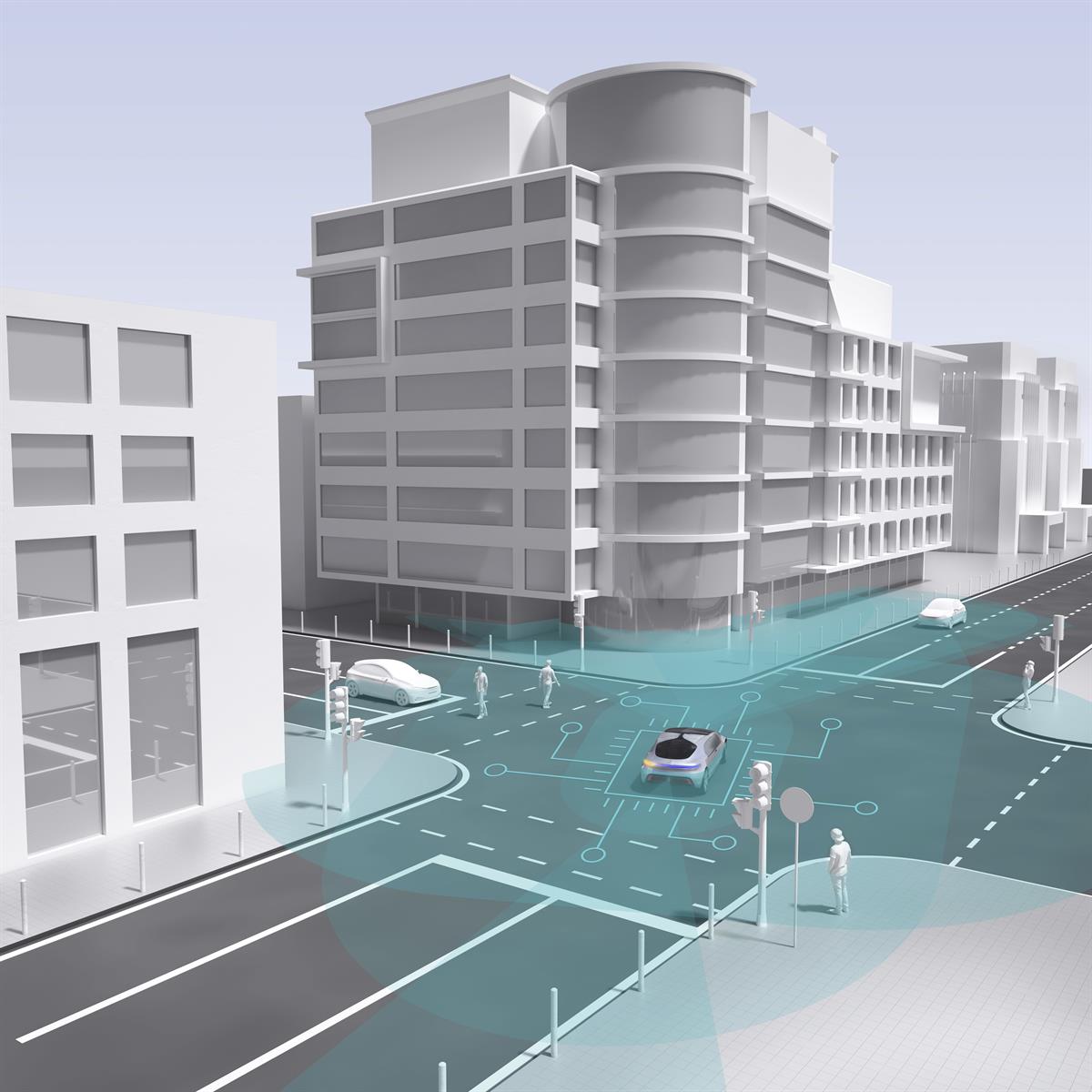 Bosch und Daimler beschleunigen die Entwicklung des vollautomatisierten und fahrerlosen Fahrens (SAE-Level 45) in der Stadt. 