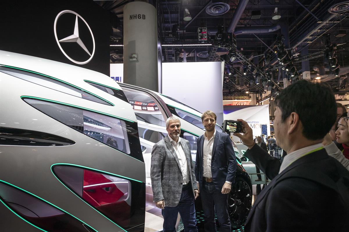 Mercedes-Benz Cars auf der Consumer Electronics Show 2019 