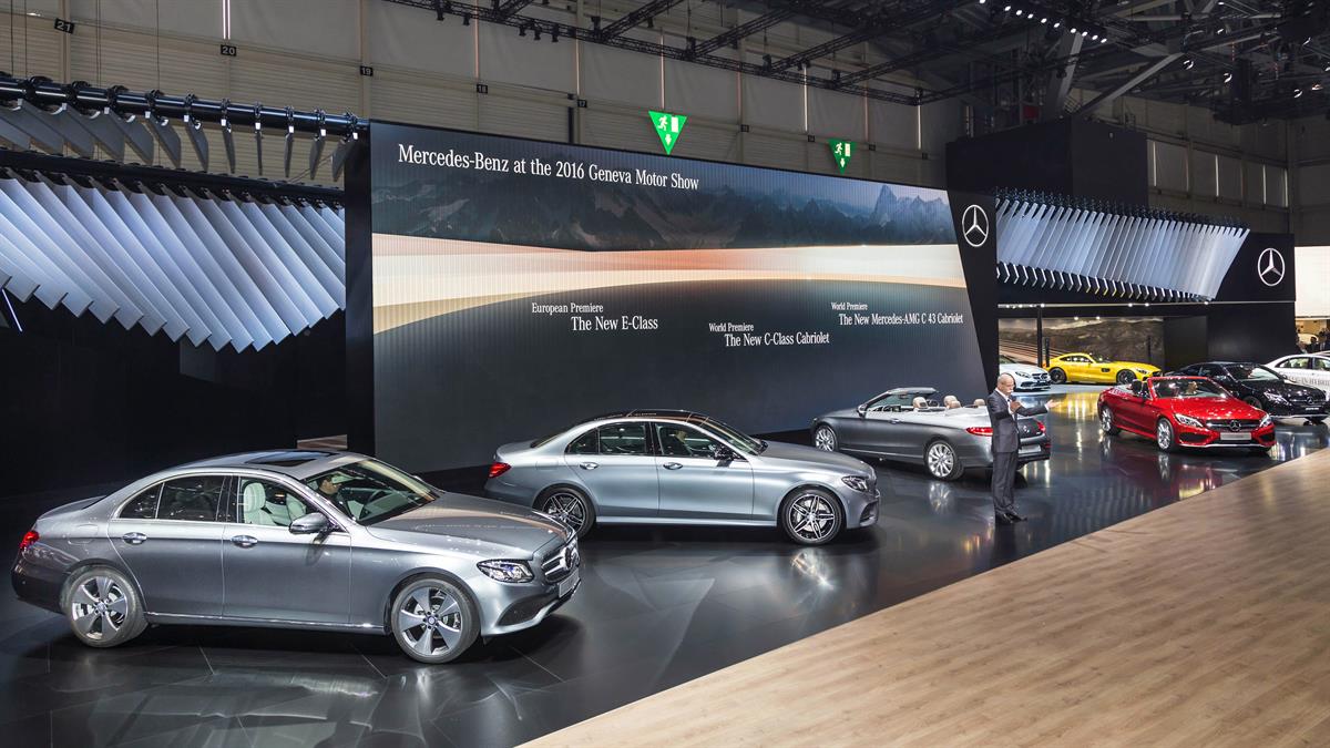 Mercedes-Benz auf dem Internationalen Automobil-Salon Genf 2016