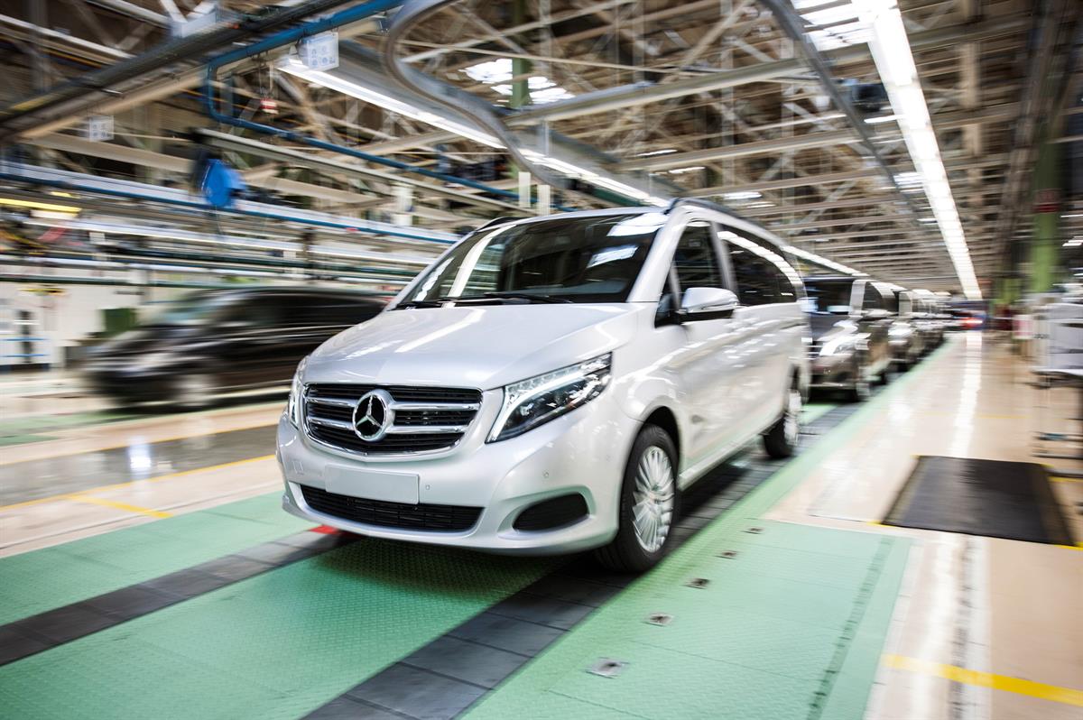 Dank Absatzerfolg von Vito und V-Klasse: Mercedes-Benz Vans baut Kapazitäten im Leitwerk Vitoria deutlich aus