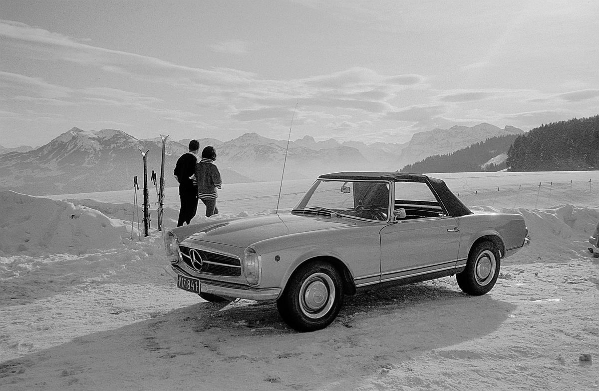 Mercedes-Benz Classic bei der Arlberg Classic Car Rally