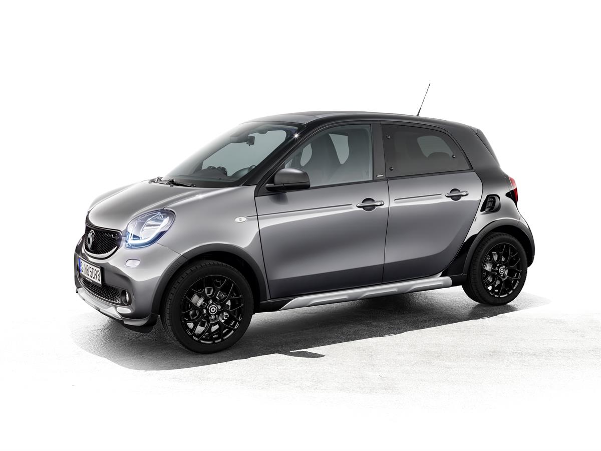 smart mit zwei Sondermodellen auf dem Genfer Automobilsalon 2017 - Vorhang auf für BRABUS edition #2 und crosstown
