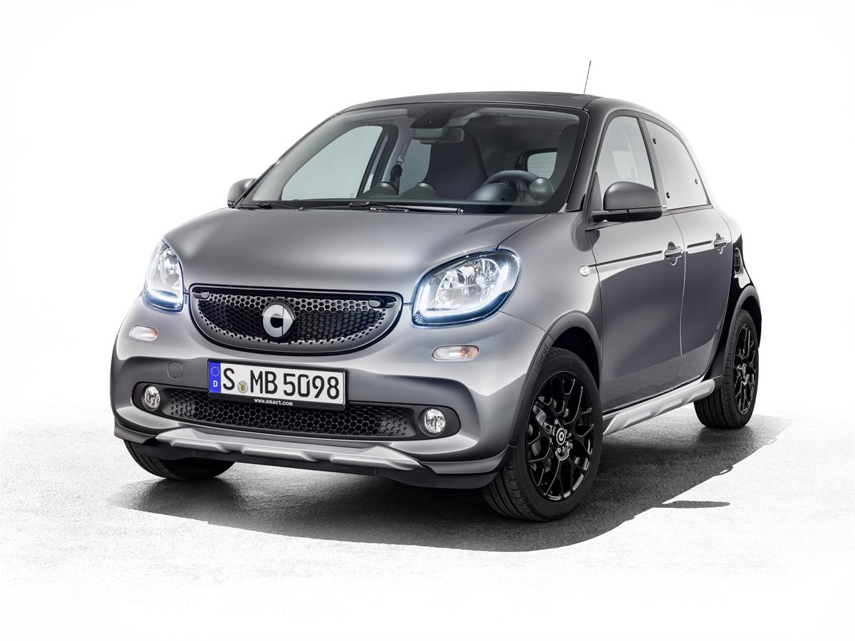 smart mit zwei Sondermodellen auf dem Genfer Automobilsalon 2017 - Vorhang auf für BRABUS edition #2 und crosstown