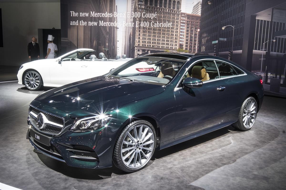 „Meet Mercedes“ in Genf 2017 - Vorab-Premiere für das E-Klasse Cabriolet