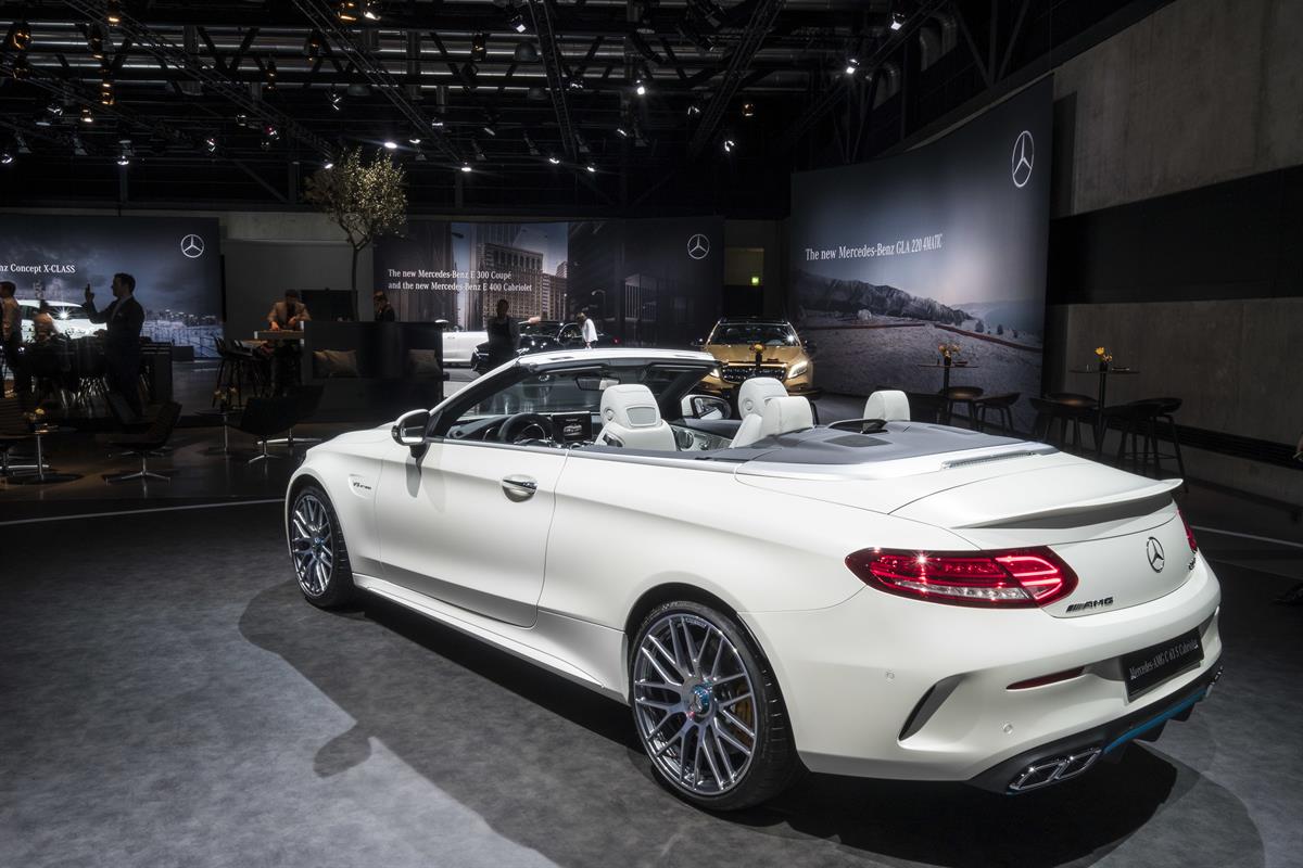 „Meet Mercedes“ in Genf 2017 - Vorab-Premiere für das E-Klasse Cabriolet