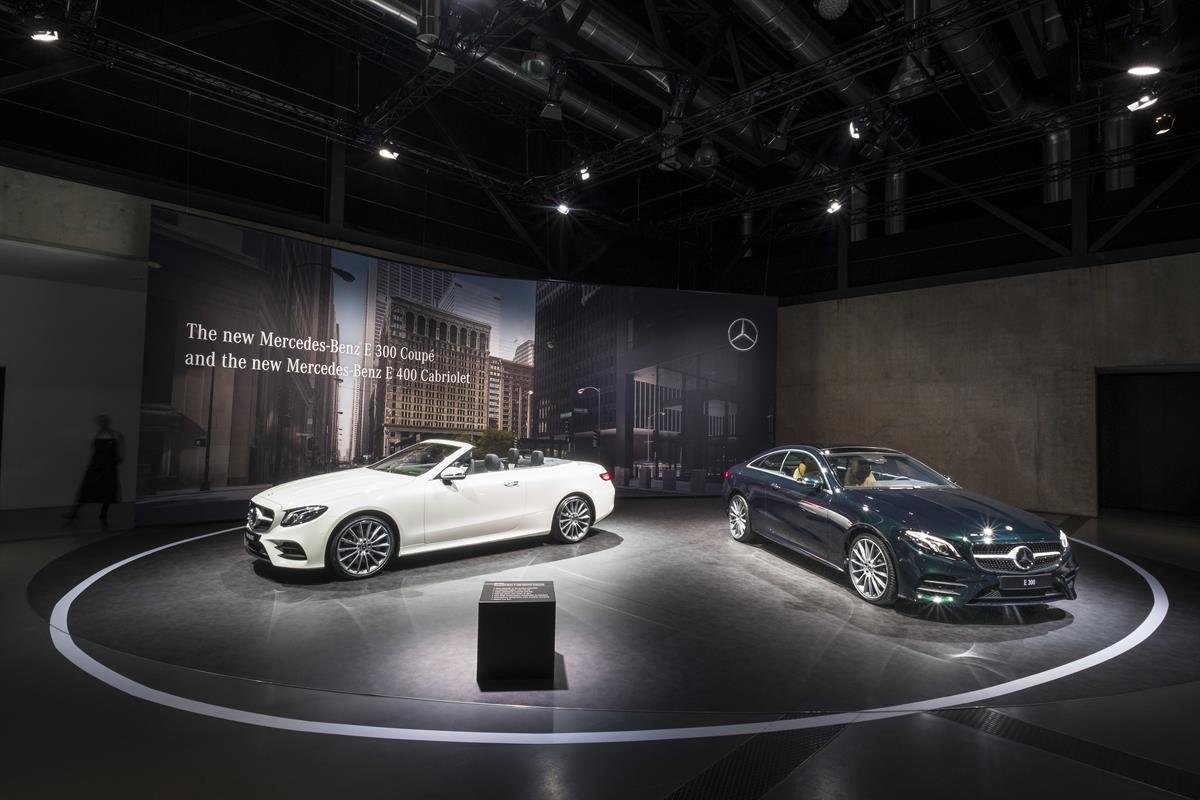 „Meet Mercedes“ in Genf 2017 - Vorab-Premiere für das E-Klasse Cabriolet