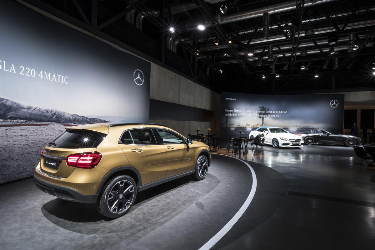 „Meet Mercedes“ in Genf 2017 - Vorab-Premiere für das E-Klasse Cabriolet