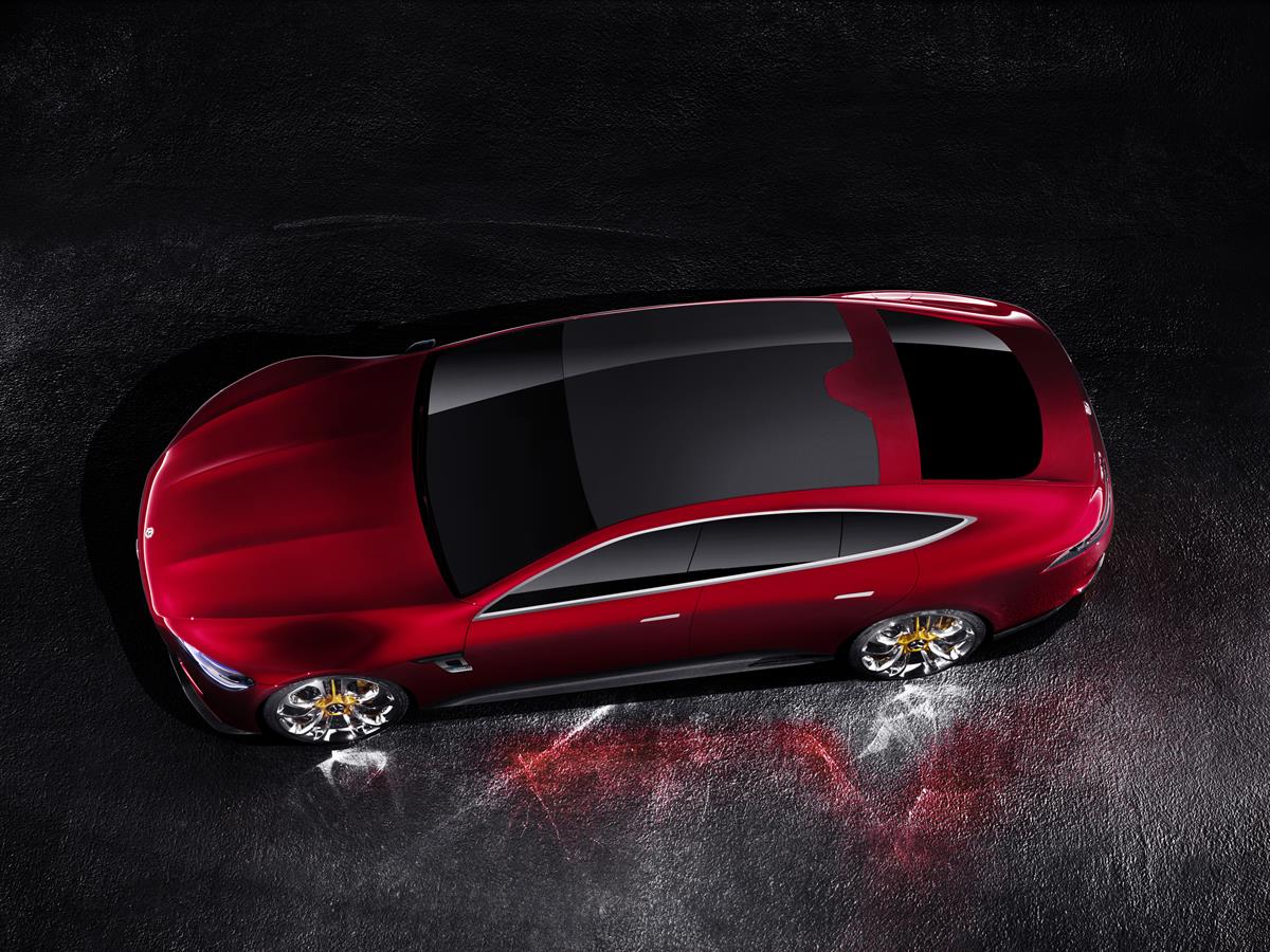 AMG Future Performance: Sportwagen-Marke präsentiert Hybrid-Showcar  - Mercedes-AMG GT Concept – Driving Performance der Zukunft 