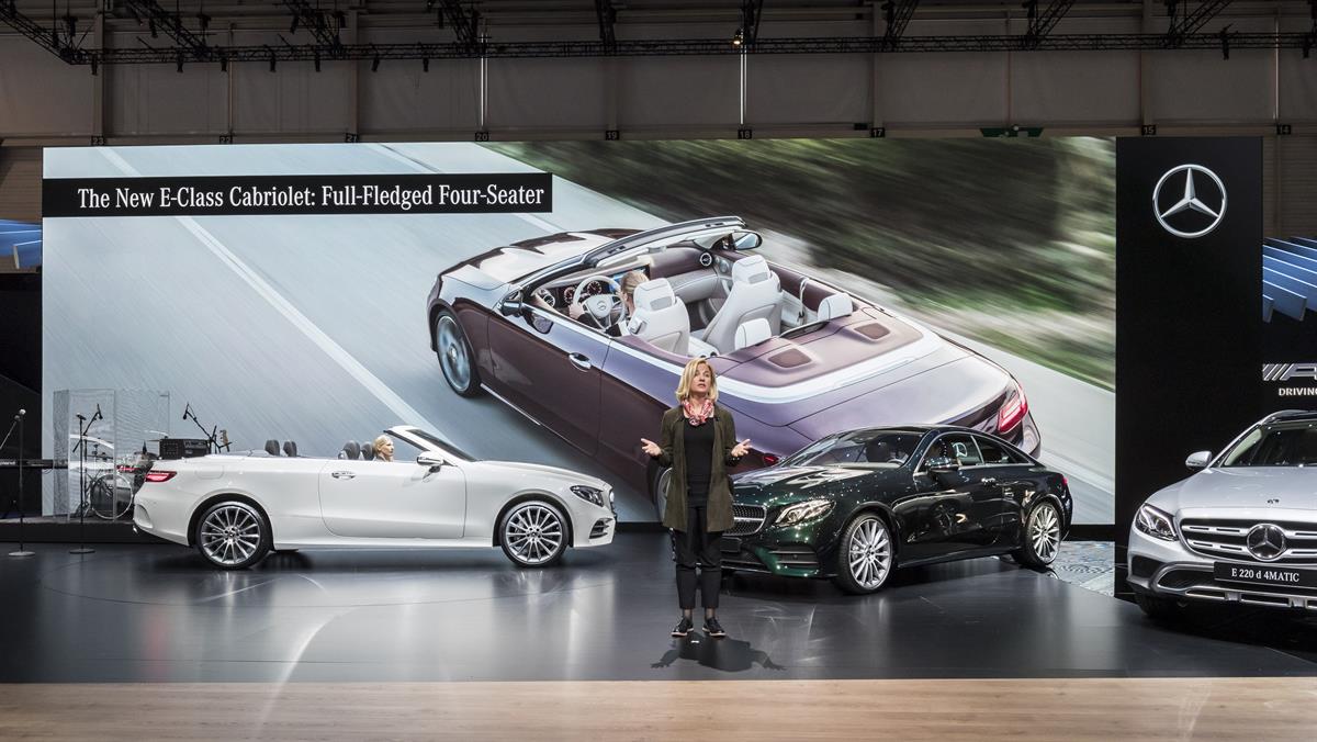 Mercedes-Benz Cars auf dem Internationalen Automobil-Salon Genf 2017 - Große Bühne für Sportlichkeit und Eleganz