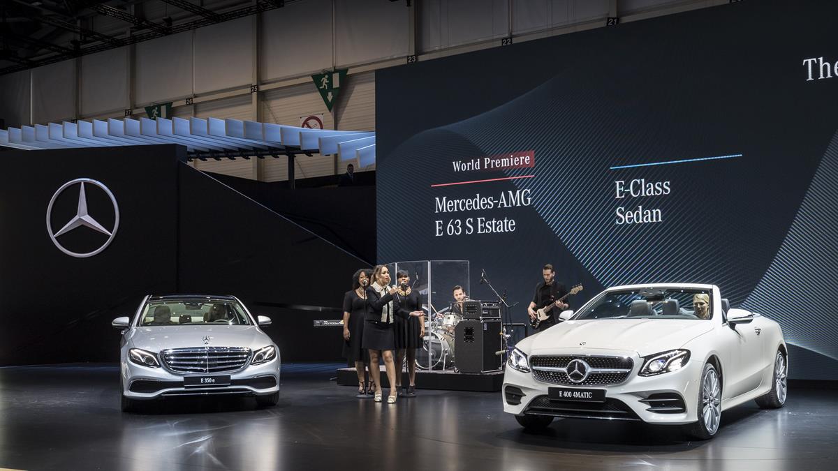 Mercedes-Benz Cars auf dem Internationalen Automobil-Salon Genf 2017 - Große Bühne für Sportlichkeit und Eleganz