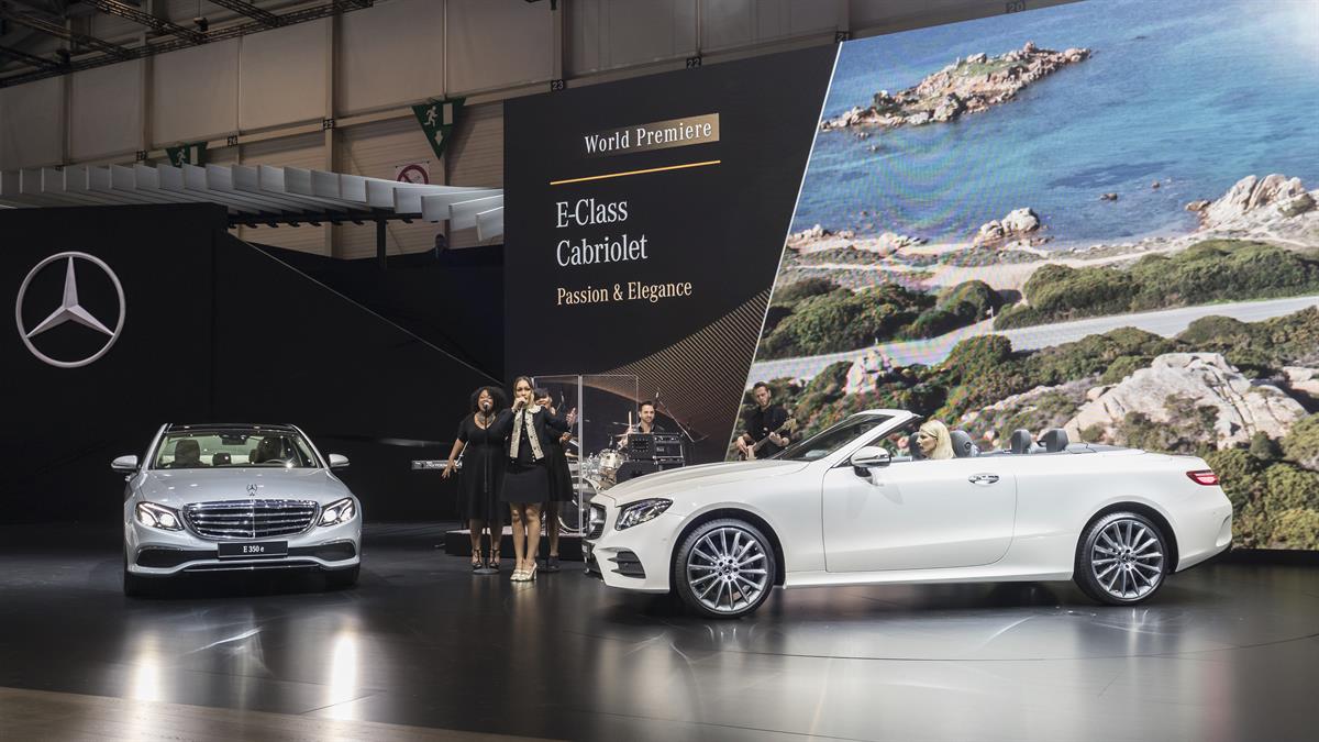 Mercedes-Benz Cars auf dem Internationalen Automobil-Salon Genf 2017 - Große Bühne für Sportlichkeit und Eleganz