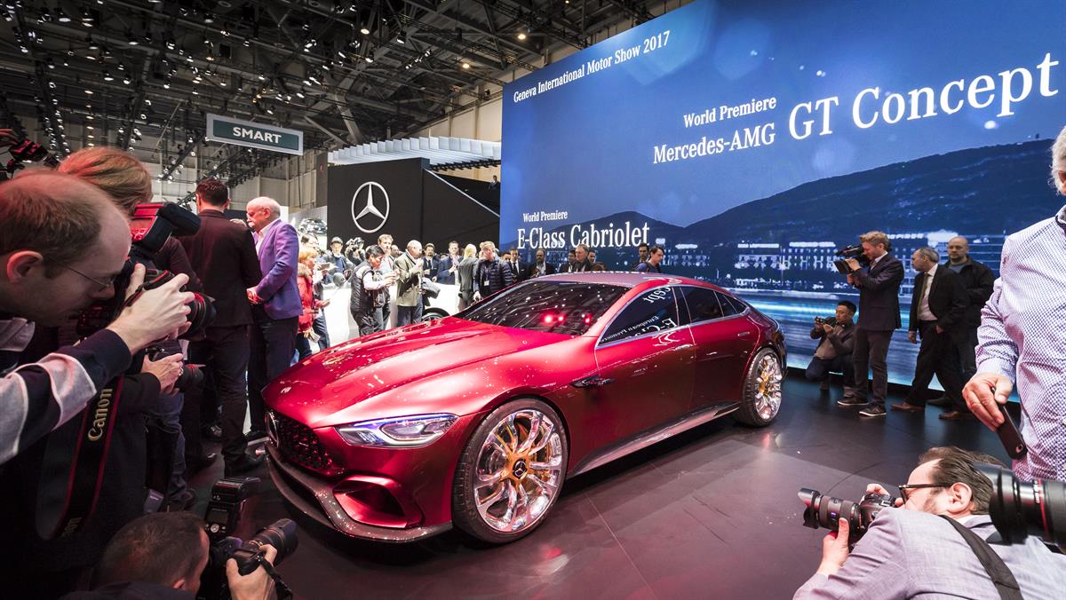 Mercedes-Benz Cars auf dem Internationalen Automobil-Salon Genf 2017 - Große Bühne für Sportlichkeit und Eleganz