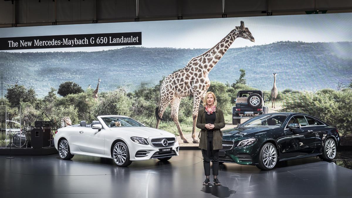 Mercedes-Benz Cars auf dem Internationalen Automobil-Salon Genf 2017 - Große Bühne für Sportlichkeit und Eleganz
