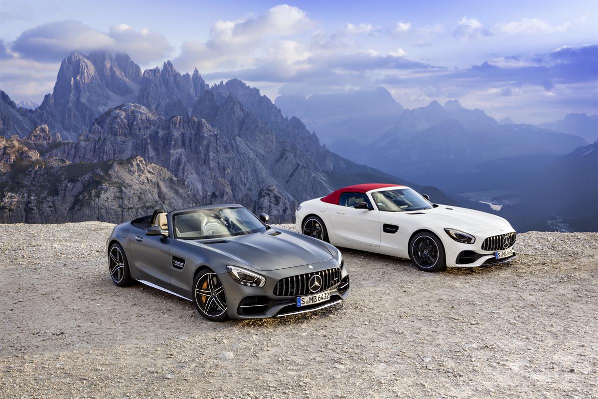 Mercedes-AMG GT Roadster und Mercedes-AMG GT C Roadster