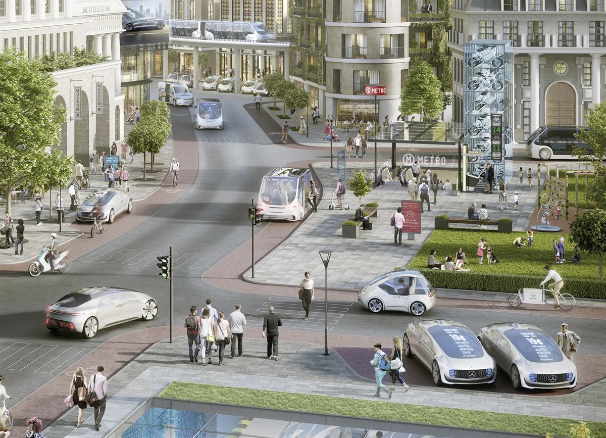 Mobilität der Zukunft: Bosch und Daimler kooperieren beim vollautomatisierten und fahrerlosen Fahren