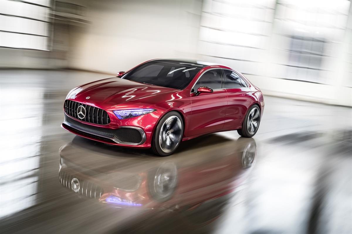 Mercedes-Benz Concept A Sedan - Vorbote einer neuen Generation