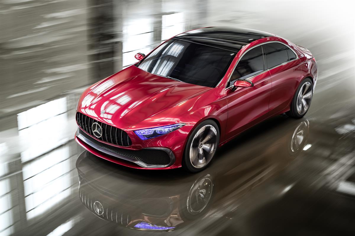Mercedes-Benz Concept A Sedan - Vorbote einer neuen Generation