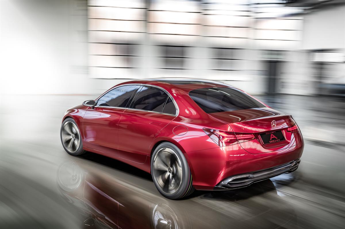 Mercedes-Benz Concept A Sedan - Vorbote einer neuen Generation