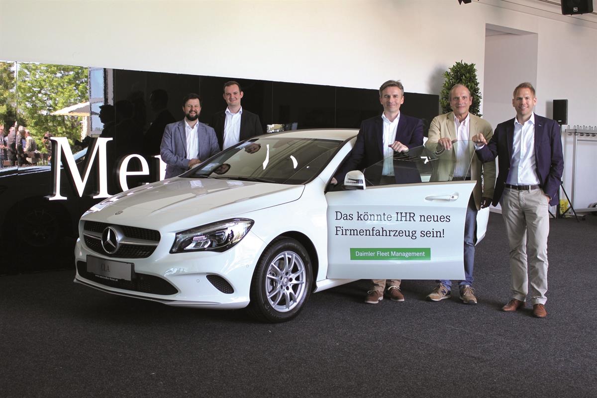 Erfolgreicher Mercedes-Benz Testtag für Flottenkunden in Teesdorf