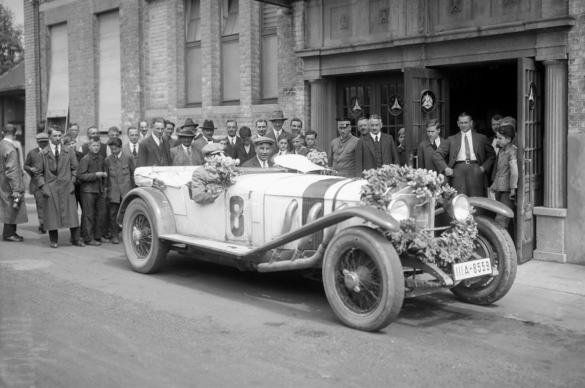 Mercedes-Benz Typ S – der erste der „Weißen Elefanten“ - Debüt vor 90 Jahren mit einem Sieg auf dem Nürburgring