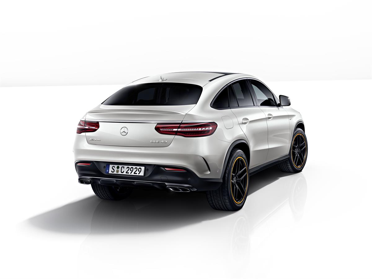 Sportlich-exklusives Sondermodell ab sofort bestellbar - GLE Coupé als OrangeArt Edition erhältlich 