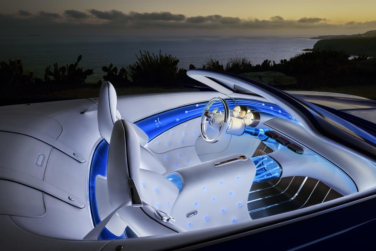 Studie eines extravaganten Cabriolets der Luxusklasse - Luxuriöse Offenbarung: Vision Mercedes-Maybach 6 Cabriolet