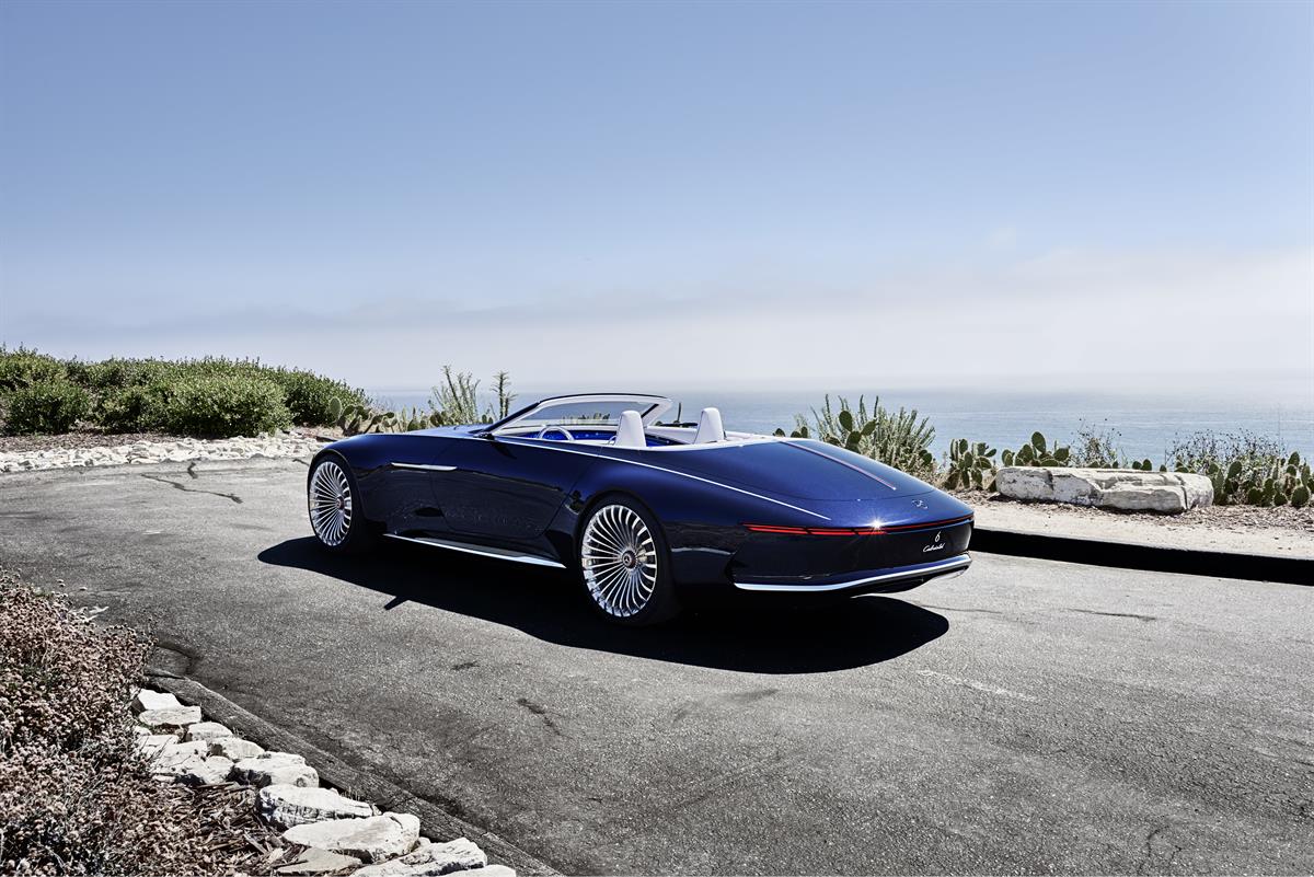 Studie eines extravaganten Cabriolets der Luxusklasse - Luxuriöse Offenbarung: Vision Mercedes-Maybach 6 Cabriolet
