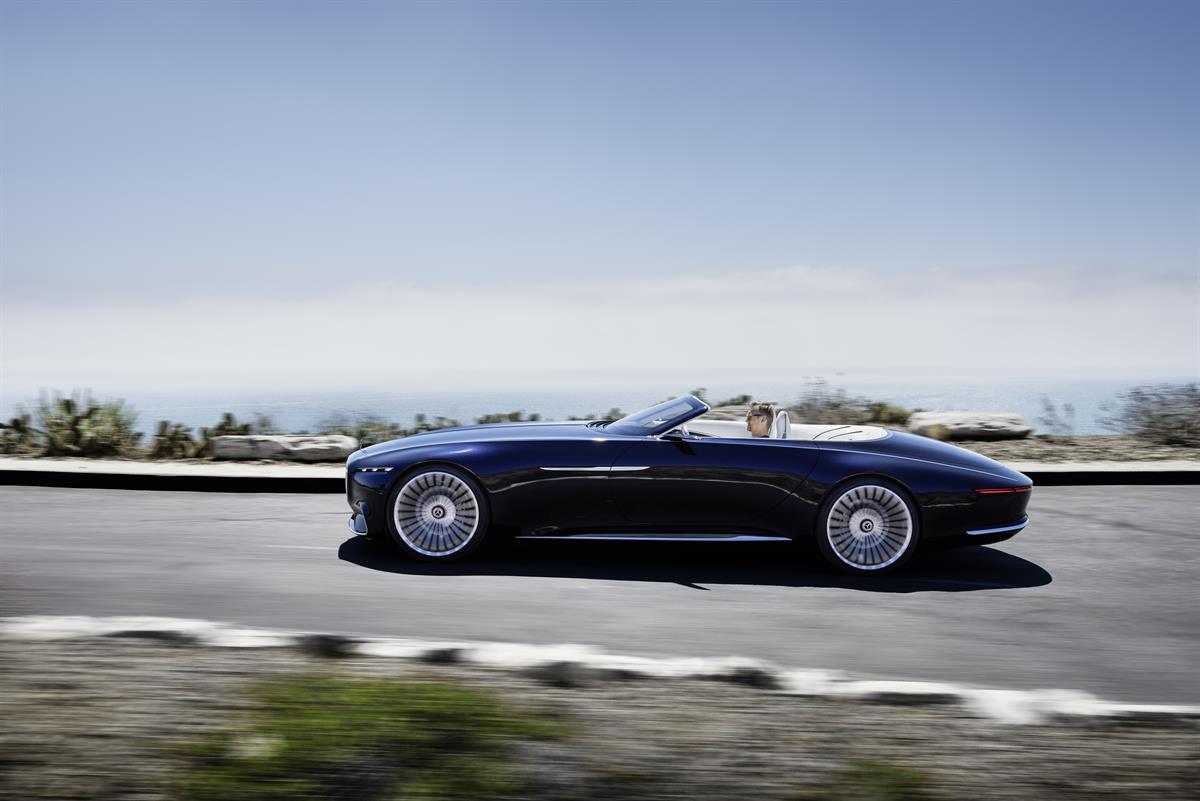 Studie eines extravaganten Cabriolets der Luxusklasse - Luxuriöse Offenbarung: Vision Mercedes-Maybach 6 Cabriolet