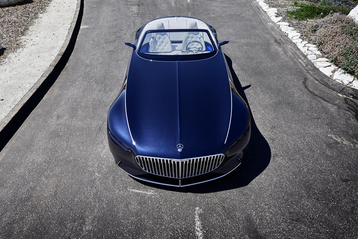 Studie eines extravaganten Cabriolets der Luxusklasse - Luxuriöse Offenbarung: Vision Mercedes-Maybach 6 Cabriolet