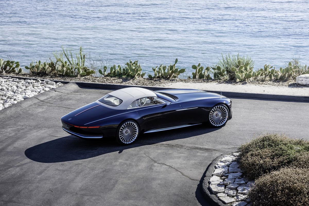 Studie eines extravaganten Cabriolets der Luxusklasse - Luxuriöse Offenbarung: Vision Mercedes-Maybach 6 Cabriolet