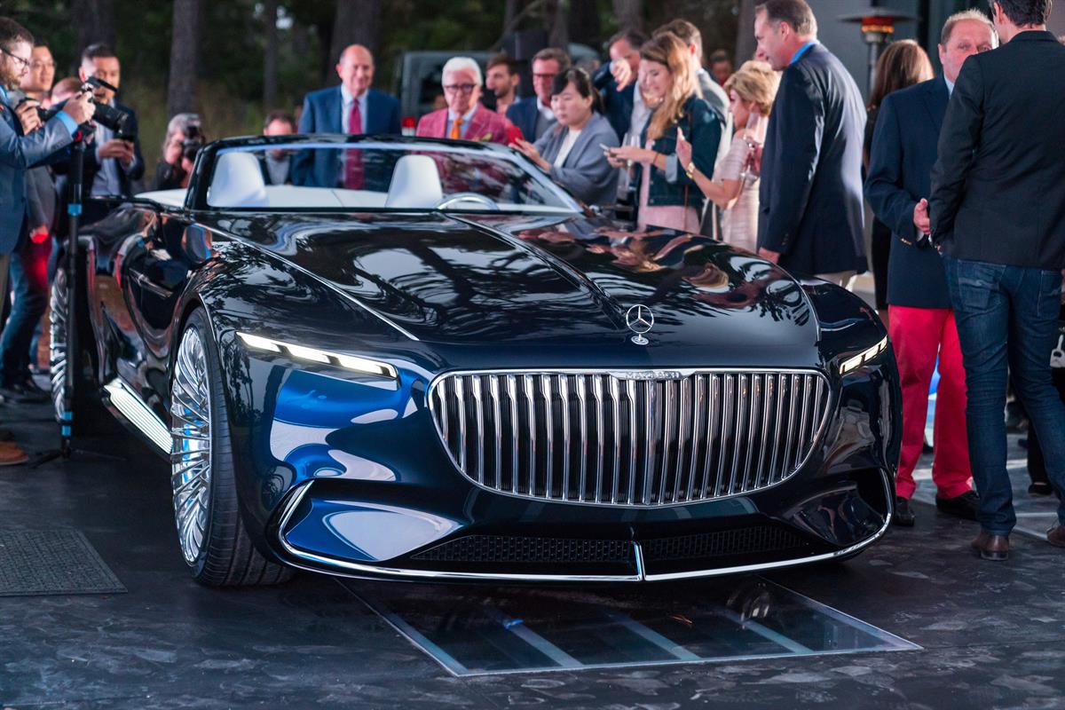Studie eines extravaganten Cabriolets der Luxusklasse - Luxuriöse Offenbarung: Vision Mercedes-Maybach 6 Cabriolet