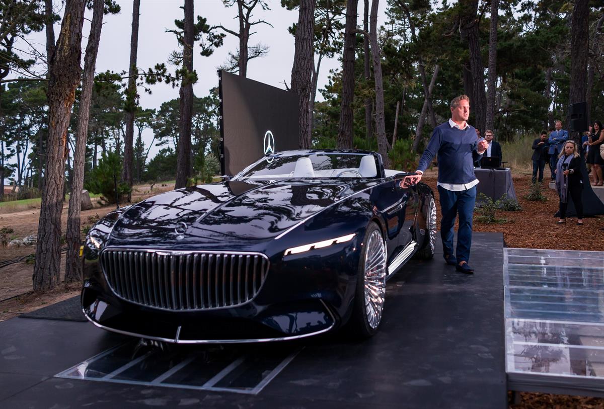 Studie eines extravaganten Cabriolets der Luxusklasse - Luxuriöse Offenbarung: Vision Mercedes-Maybach 6 Cabriolet