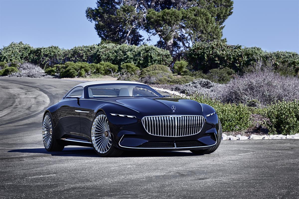 Studie eines extravaganten Cabriolets der Luxusklasse - Luxuriöse Offenbarung: Vision Mercedes-Maybach 6 Cabriolet