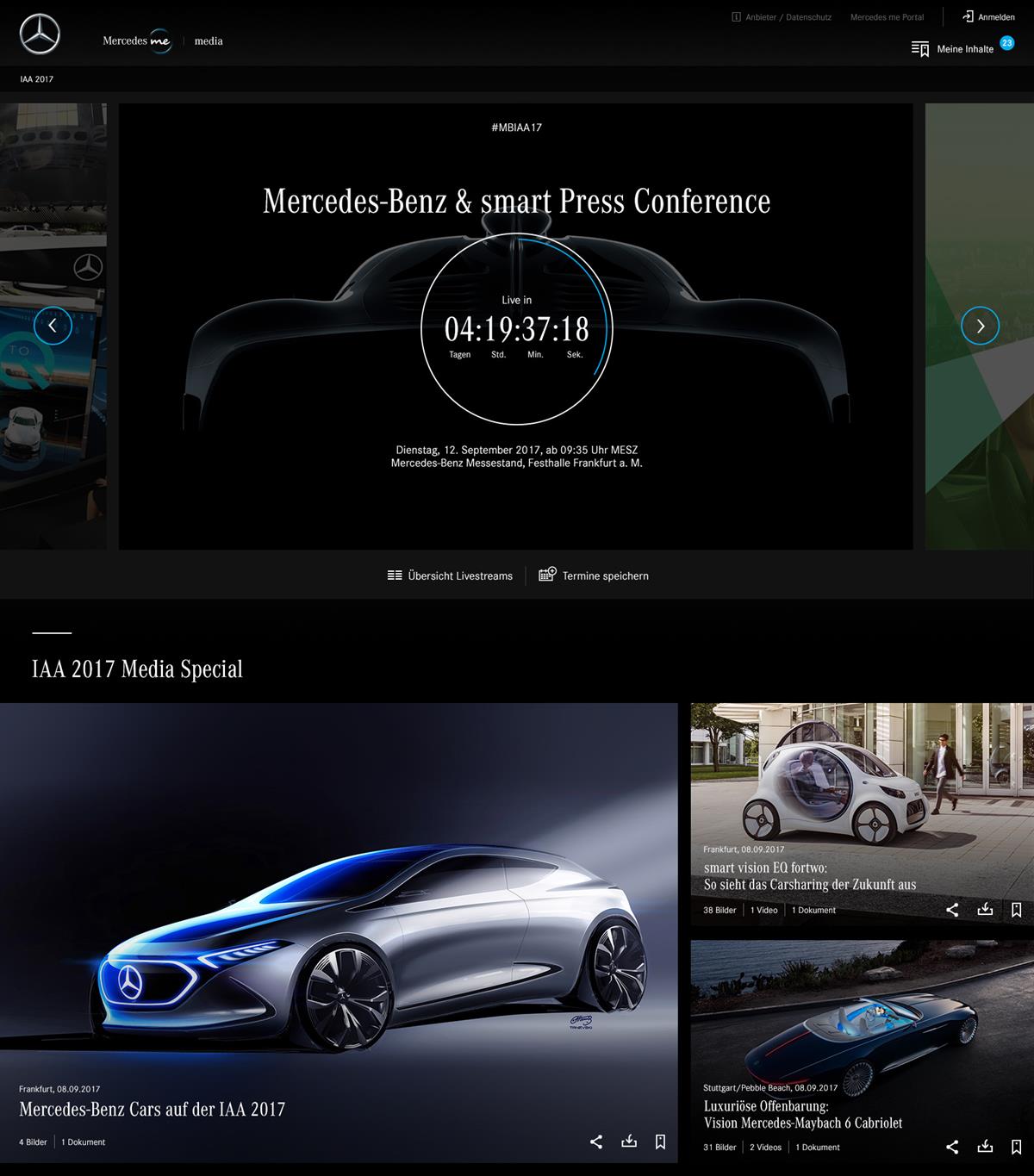 Mercedes me media