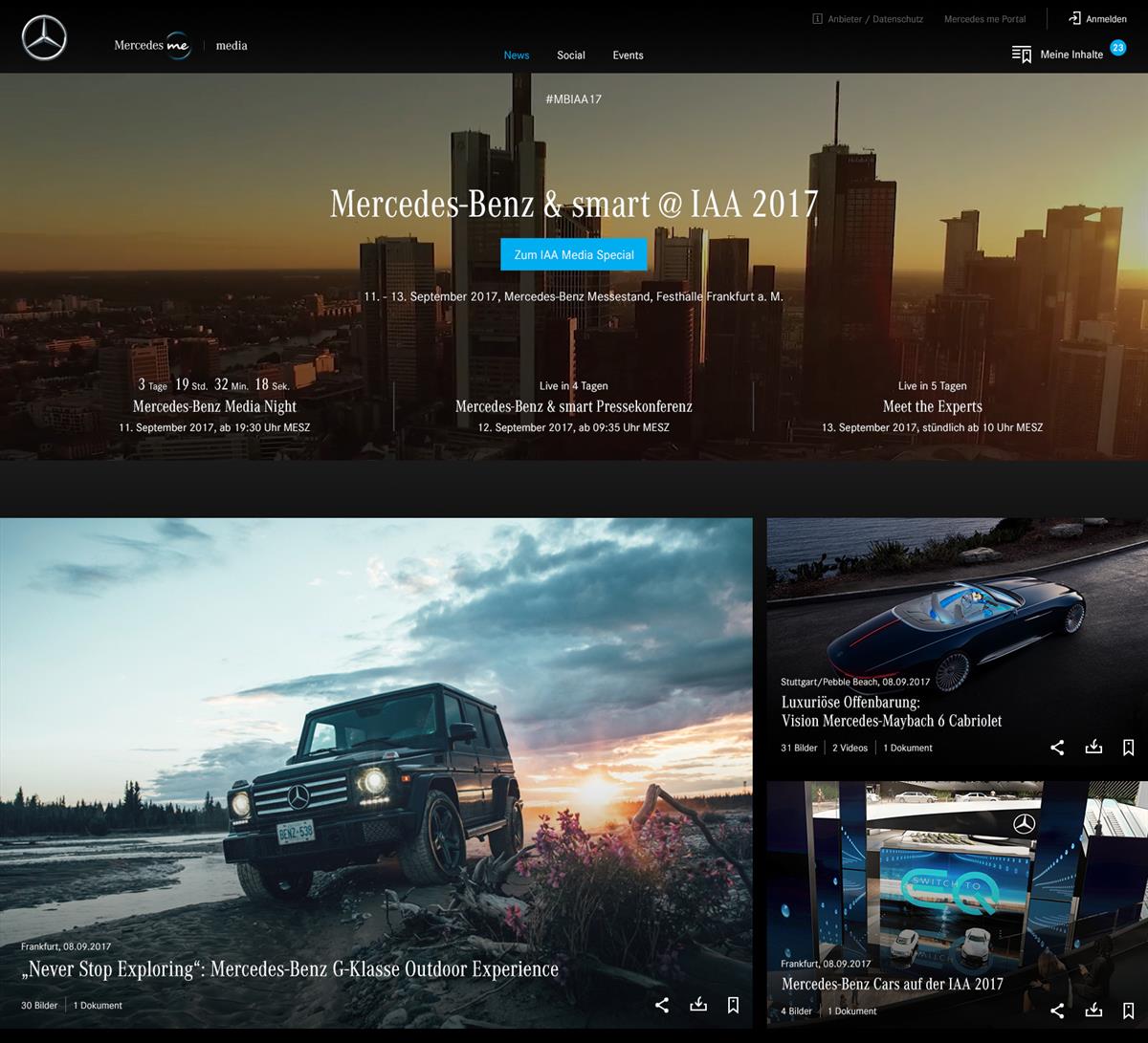 Mercedes me media