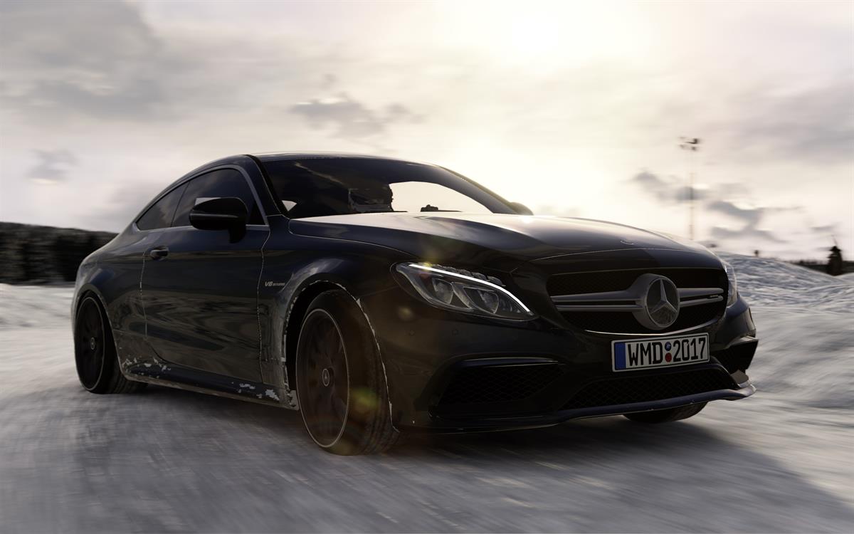 Project CARS 2 – Virtuell über den Eissee fahren lernen - Mercedes-Benz Driving Events erstmals in einem PC- und Video-Spiel erleben