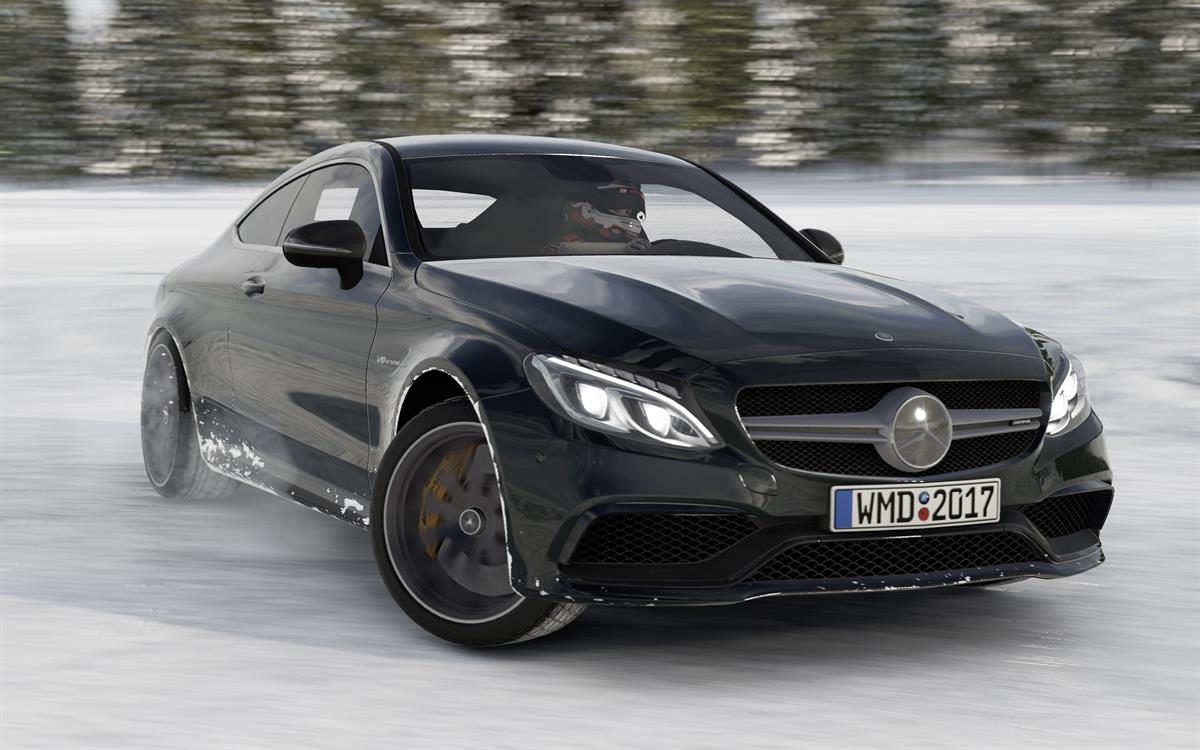 Project CARS 2 – Virtuell über den Eissee fahren lernen - Mercedes-Benz Driving Events erstmals in einem PC- und Video-Spiel erleben