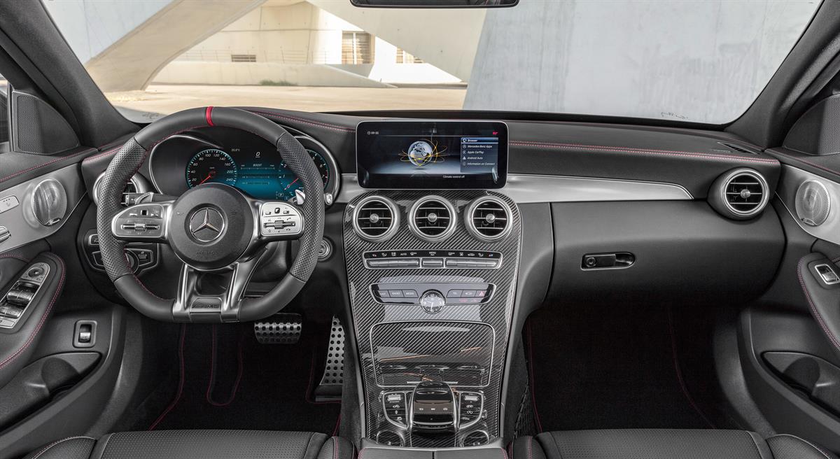 Die neuen Mercedes-AMG C 43 4MATIC Limousine und T-Modell - Mehr Performance und Design-Update für den Bestseller