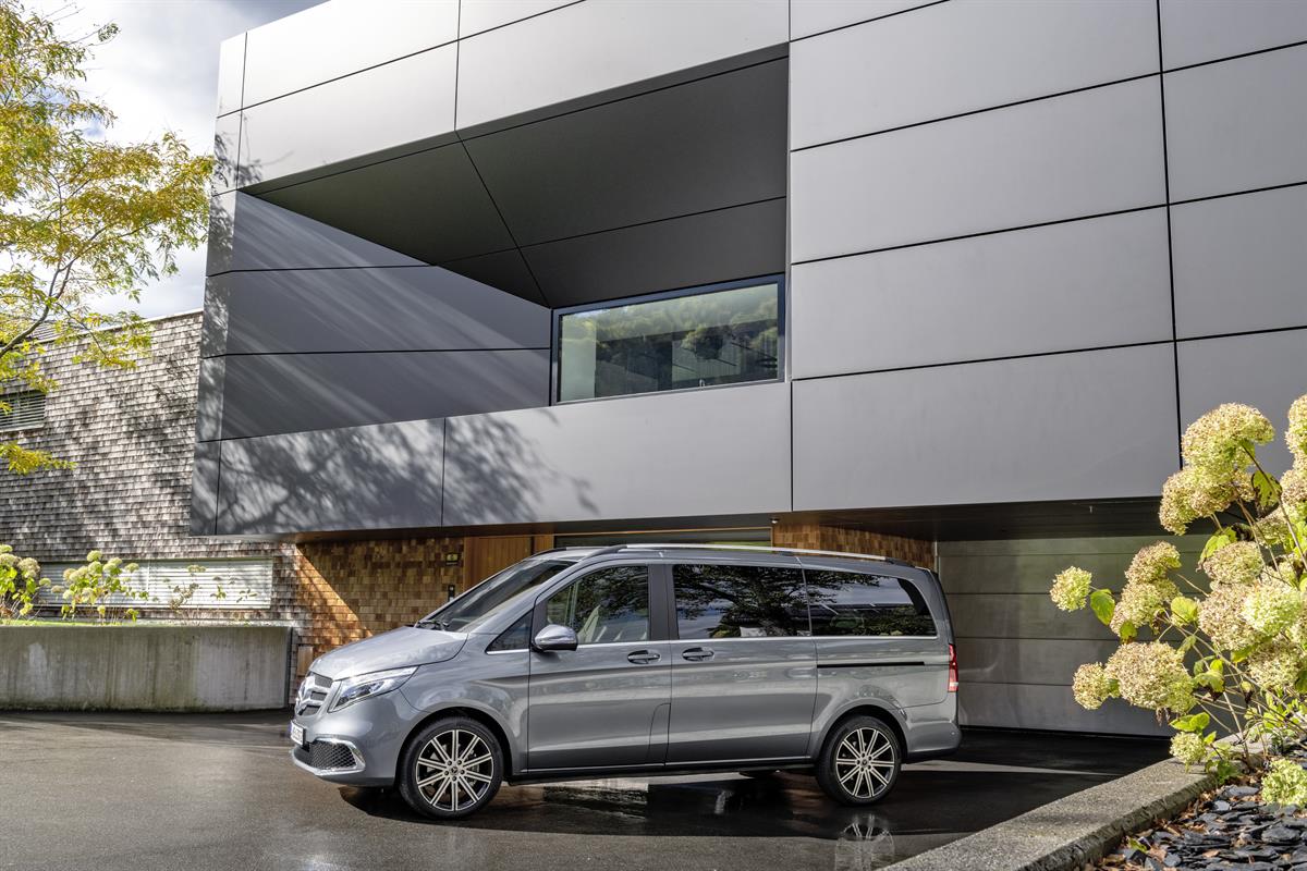 Modellpflege für die Mercedes-Benz Großraumlimousine 
