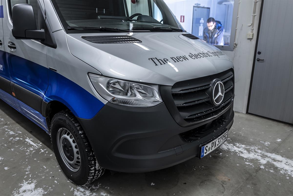 Elektrische Transporter von Mercedes-Benz Vans 