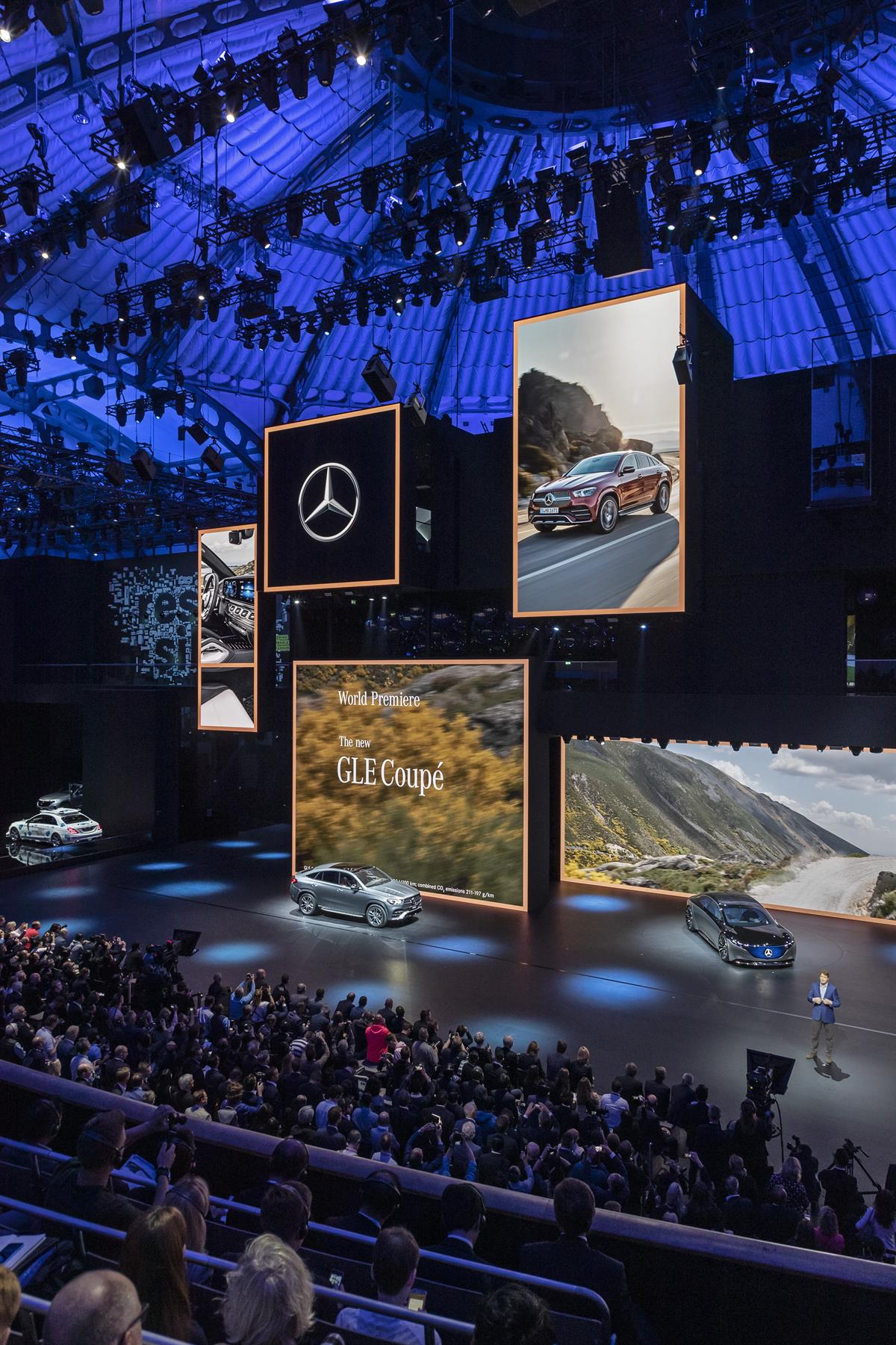 Mercedes-Benz Cars & Vans auf der Internationalen Automobil-Ausstellung 2019