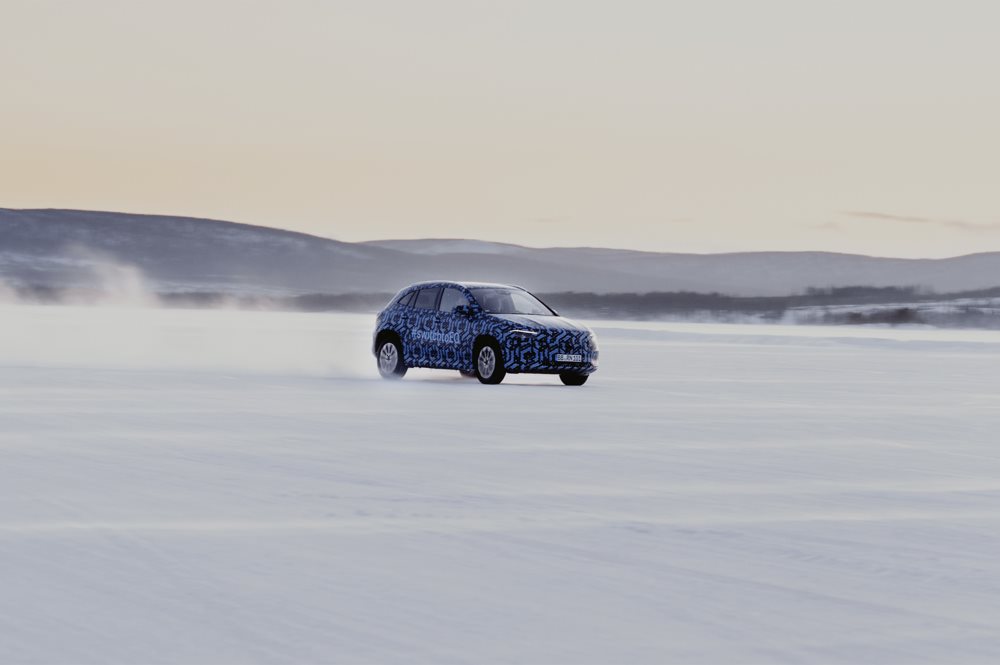 Der EQA auf Wintererprobung und neue Plug-in-Hybride auf dem Genfer Automobilsalon