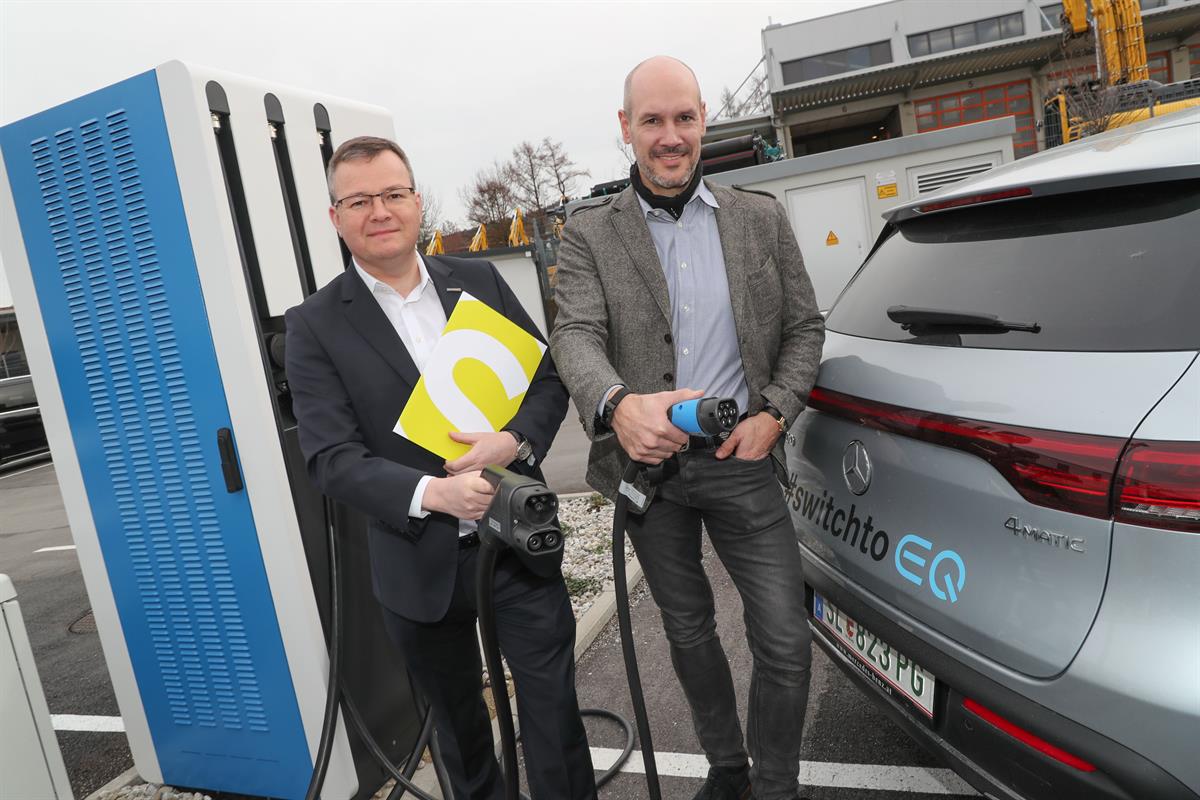 SMATRICS elektrifiziert Mercedes-Benz Österreich und seine Kunden