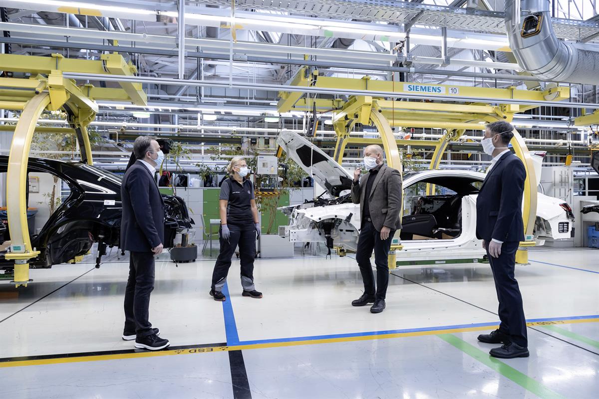 Mercedes-Benz PKW Werke weltweit im Wiederanlauf