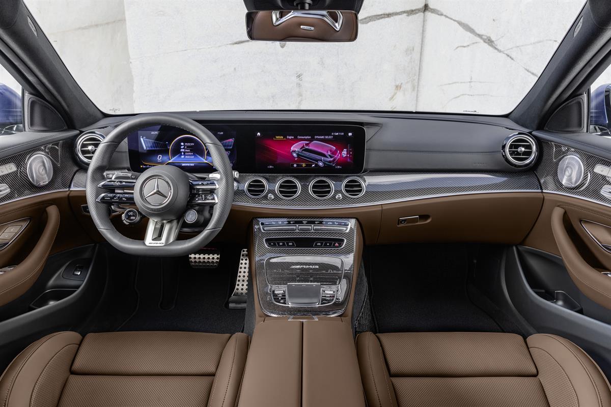 Umfangreiches Update für Mercedes-AMG E 63 4MATIC+ Limousine und T-Modell