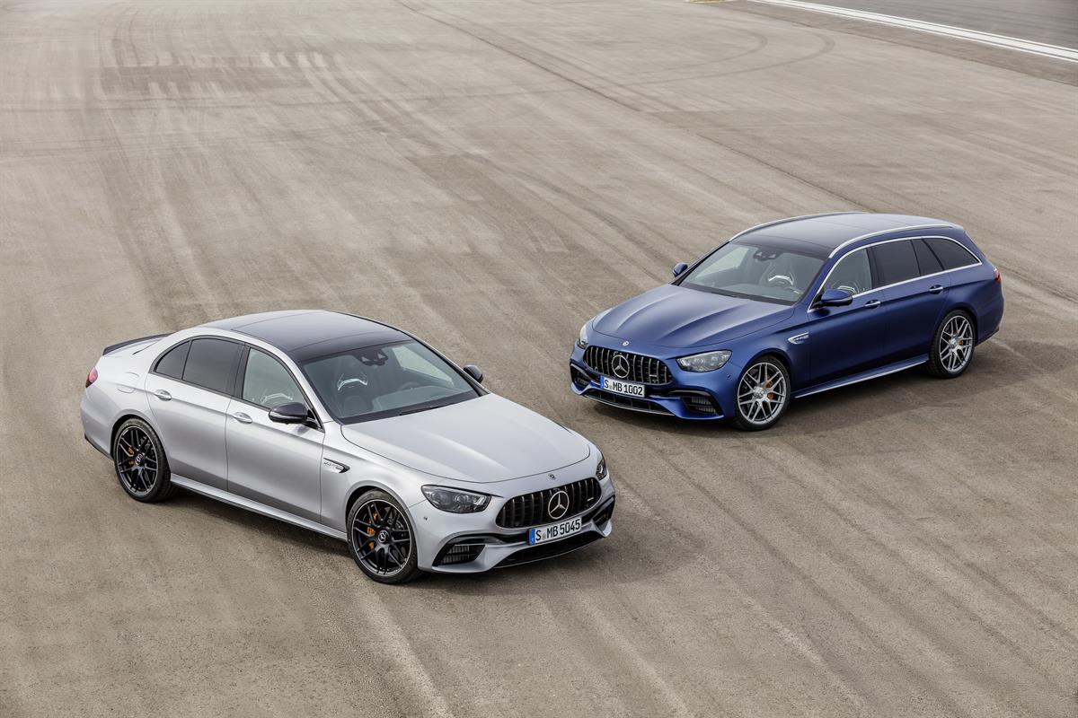 Umfangreiches Update für Mercedes-AMG E 63 4MATIC+ Limousine und T-Modell