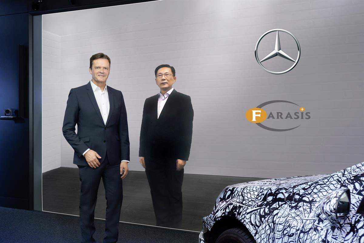 „Electric first“ Mercedes-Benz setzt seine Strategie in der Transformation zu CO2-neutraler Mobilität fort Mercedes-Benz verkündet strategische Partnerschaft und Beteiligung an Batteriezellenhersteller Farasis 