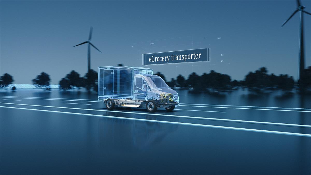 Mercedes-Benz Vans kündigt nächste Generation des eSprinter auf Basis neuentwickelter „Electric Versatility Platform“ an 