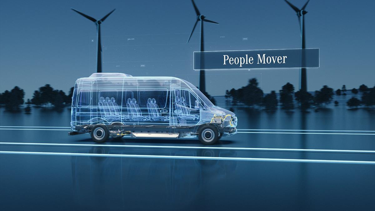 Mercedes-Benz Vans kündigt nächste Generation des eSprinter auf Basis neuentwickelter „Electric Versatility Platform“ an 