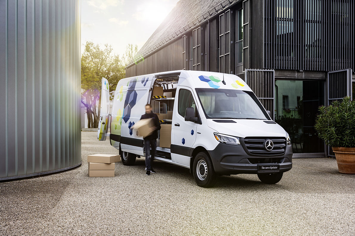 Der neue eSprinter: der vielseitigste und effizienteste Mercedes Benz eVan aller Zeiten